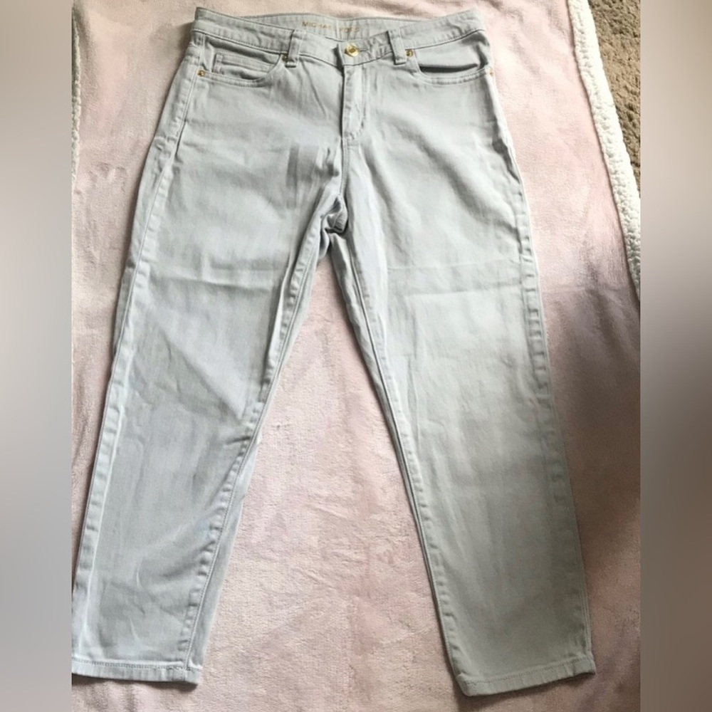 Michael Kors Izzy Cropped Skinny Jeans Size 10